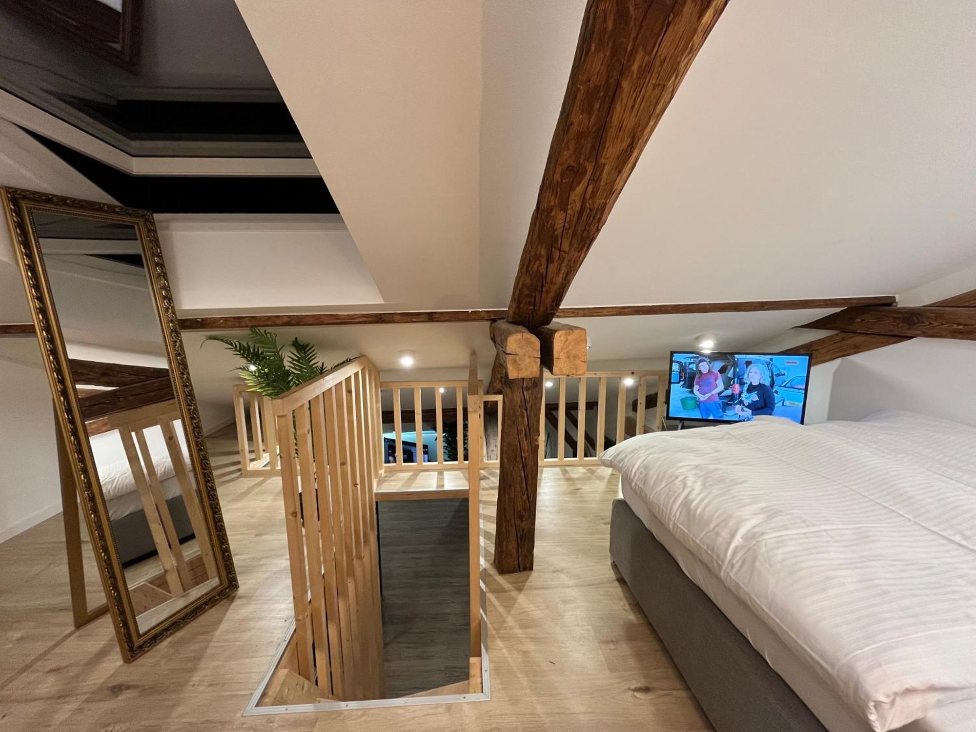 Beyond Staying Loft Appartment 23 Frei Stehende Badewanne パッサウ エクステリア 写真
