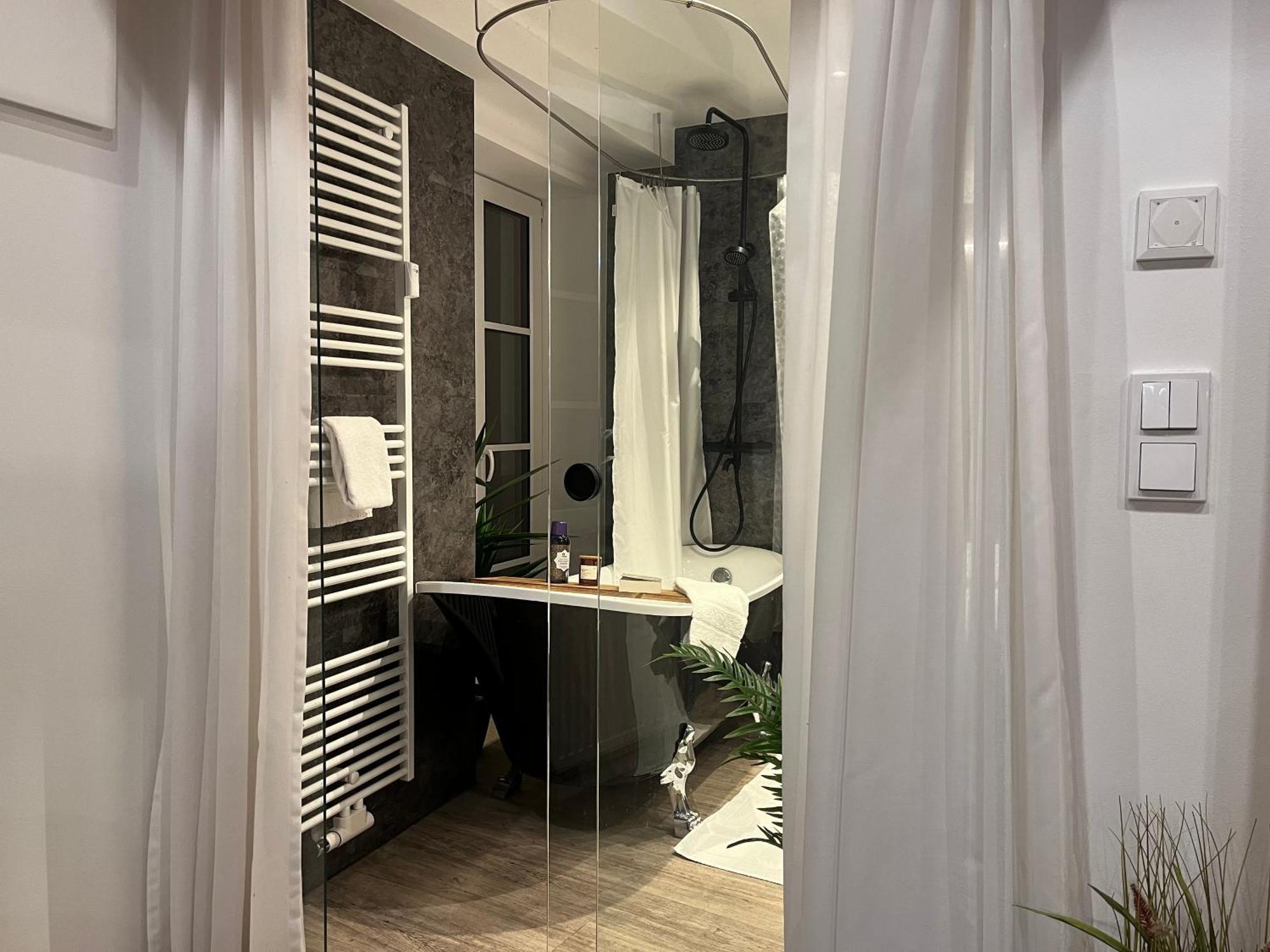 Beyond Staying Loft Appartment 23 Frei Stehende Badewanne パッサウ エクステリア 写真